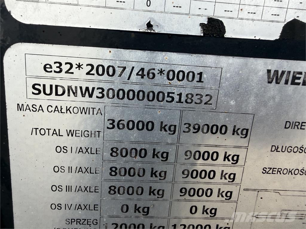 Wielton Iný model VIN 832 نصف مقطورات قلابة