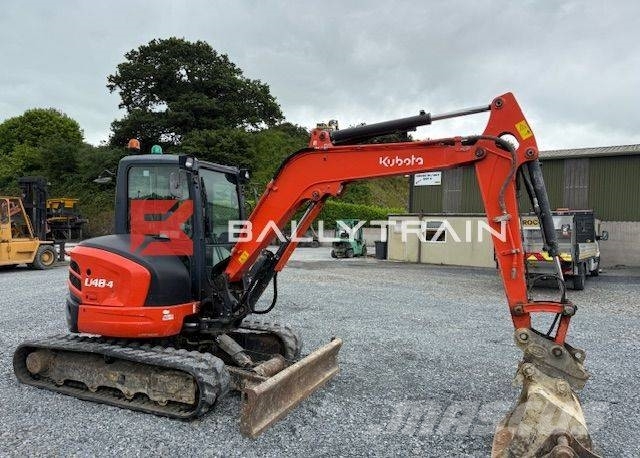 Kubota U48-4 Mini Excavator Roomikekskavaatorid