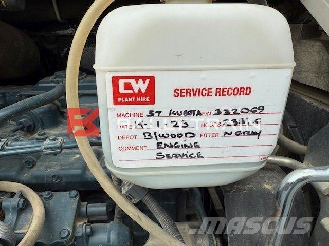 Kubota U48-4 Mini Excavator Roomikekskavaatorid
