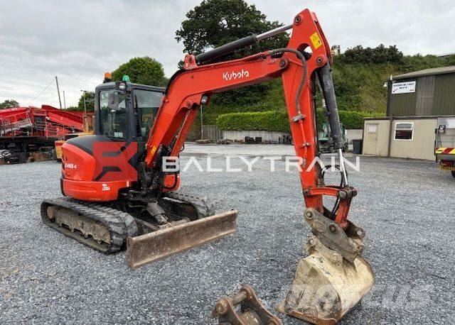 Kubota U48-4 Mini Excavator Roomikekskavaatorid