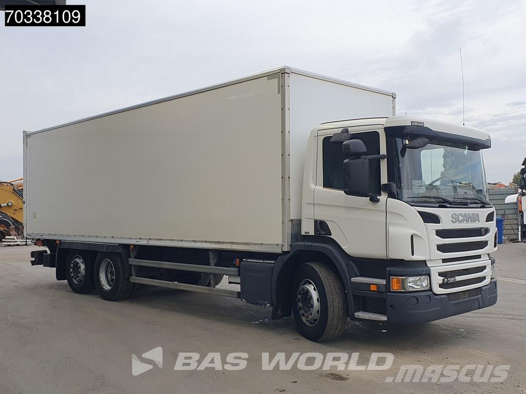 Scania P320 P 6X2 3000kg Ladebordwand Lift+steering axle 厢式货车