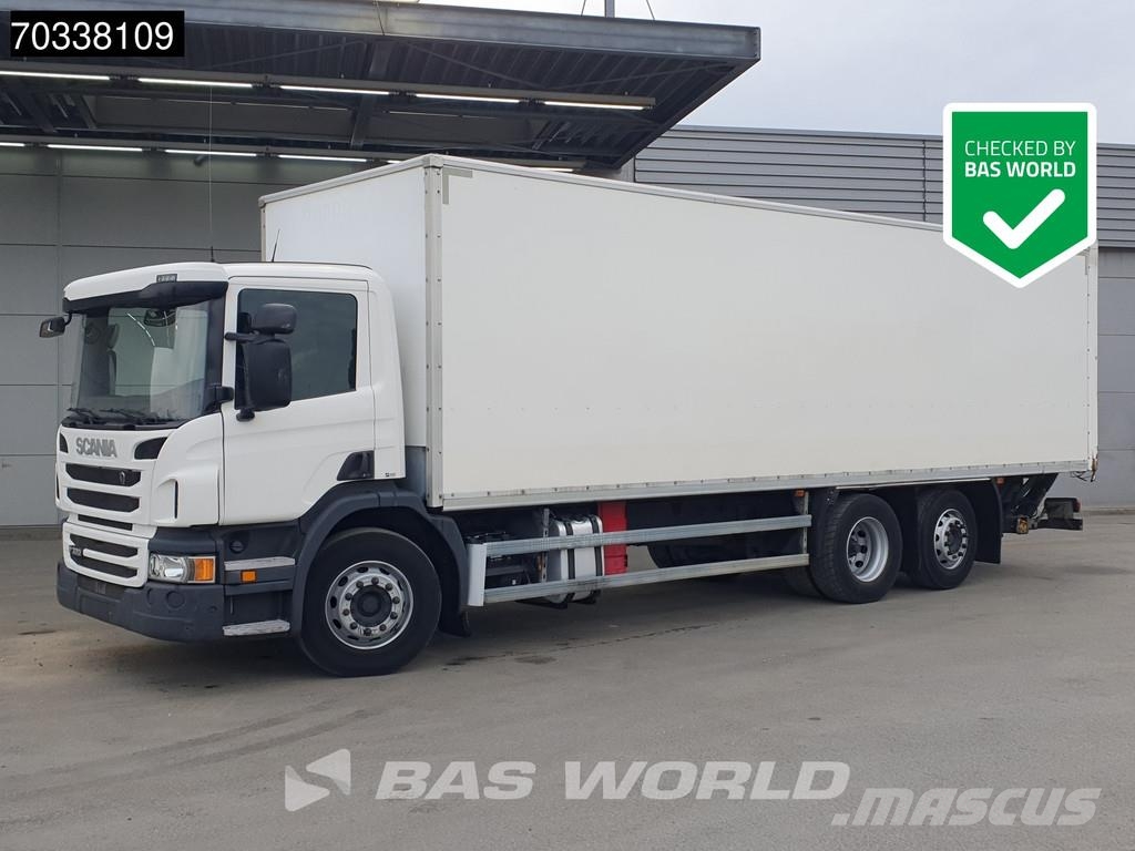 Scania P320 P 6X2 3000kg Ladebordwand Lift+steering axle 厢式货车