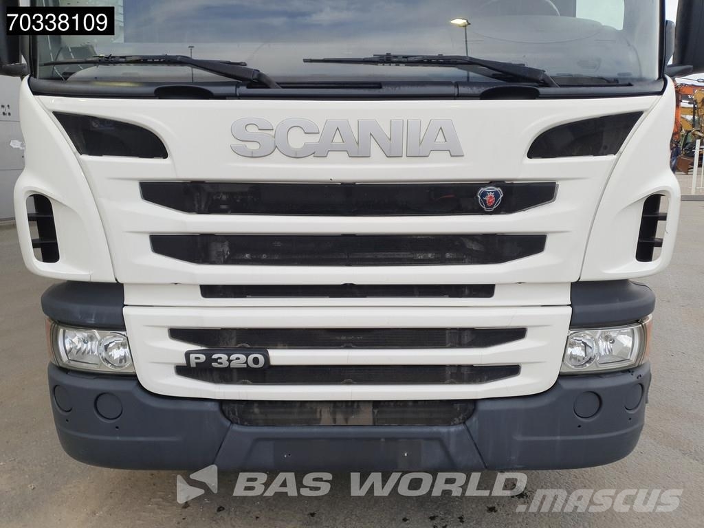 Scania P320 P 6X2 3000kg Ladebordwand Lift+steering axle Bakwagens met gesloten opbouw