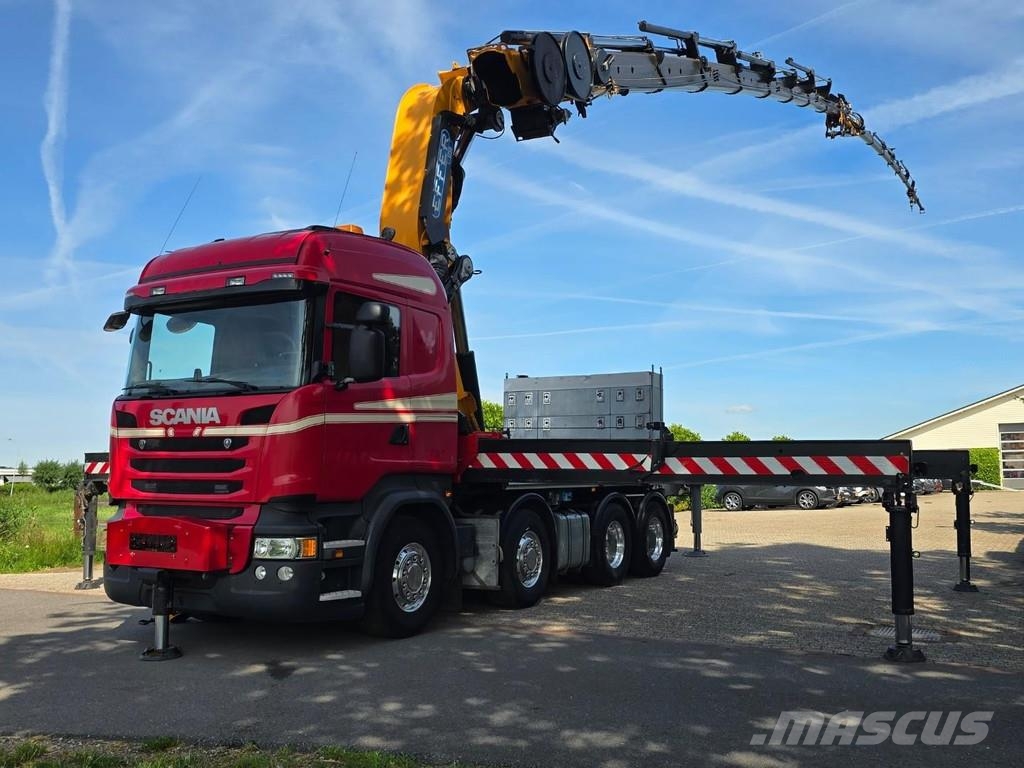 Scania R490 EFFER 175TM.FLYJIB/WINCH!!44METER LONGARM!!EU Kranen voor alle terreinen