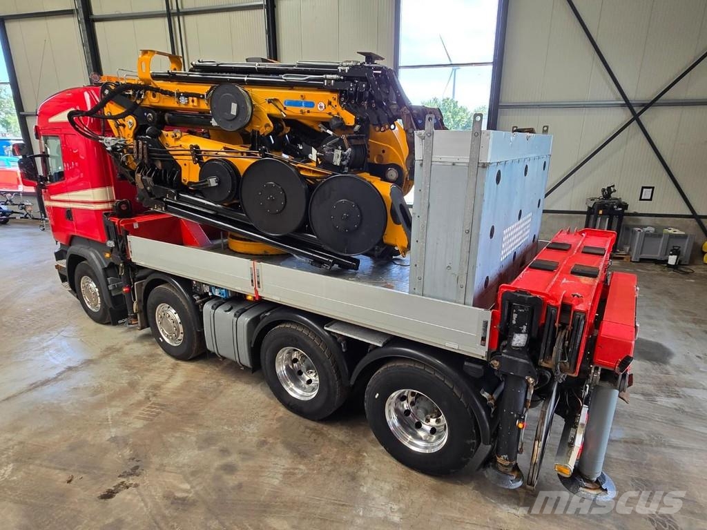 Scania R490 EFFER 175TM.FLYJIB/WINCH!!44METER LONGARM!!EU Grúas todo terreno