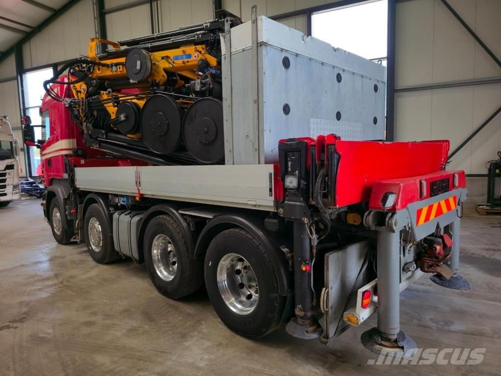 Scania R490 EFFER 175TM.FLYJIB/WINCH!!44METER LONGARM!!EU Kranen voor alle terreinen