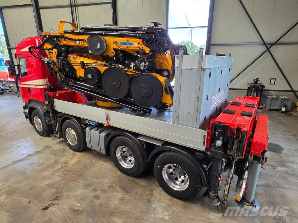 Scania R490 EFFER 175TM.FLYJIB/WINCH!!44METER LONGARM!!EU Kranen voor alle terreinen