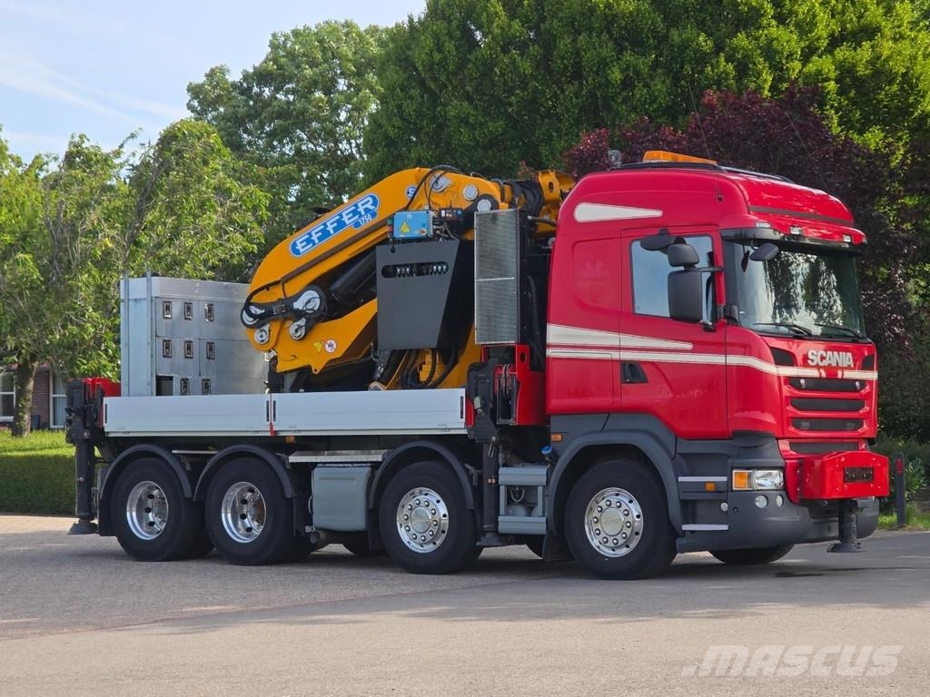 Scania R490 EFFER 175TM.FLYJIB/WINCH!!44METER LONGARM!!EU Kranen voor alle terreinen