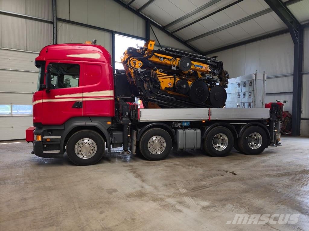 Scania R490 EFFER 175TM.FLYJIB/WINCH!!44METER LONGARM!!EU Kranen voor alle terreinen