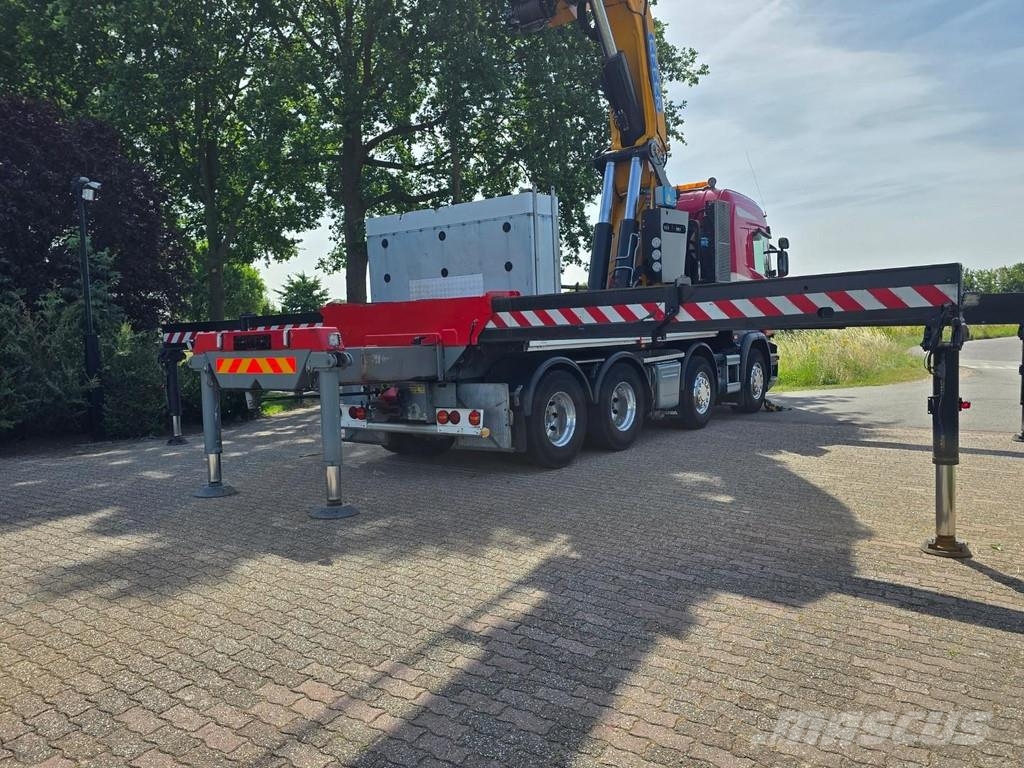 Scania R490 EFFER 175TM.FLYJIB/WINCH!!44METER LONGARM!!EU Grúas todo terreno
