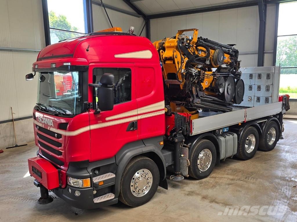 Scania R490 EFFER 175TM.FLYJIB/WINCH!!44METER LONGARM!!EU Kranen voor alle terreinen
