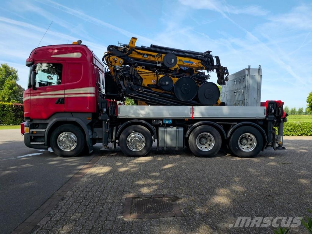 Scania R490 EFFER 175TM.FLYJIB/WINCH!!44METER LONGARM!!EU رافعات صالحة لكل أنواع الطرق