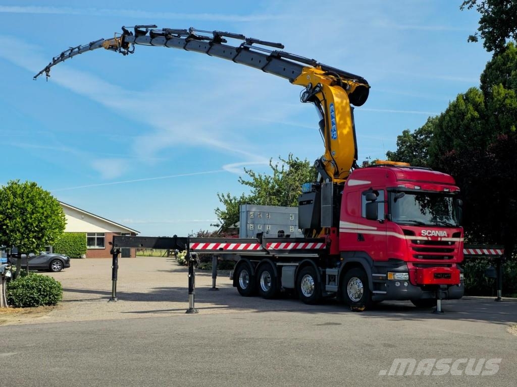 Scania R490 EFFER 175TM.FLYJIB/WINCH!!44METER LONGARM!!EU Grúas todo terreno