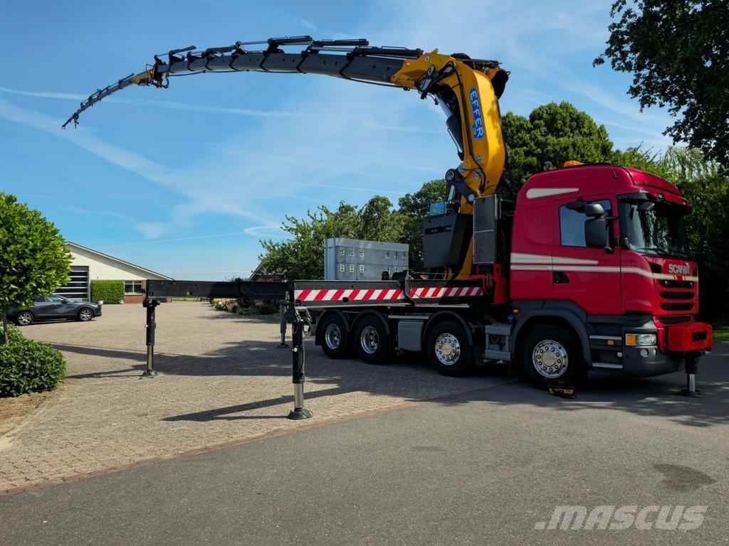 Scania R490 EFFER 175TM.FLYJIB/WINCH!!44METER LONGARM!!EU Kranen voor alle terreinen