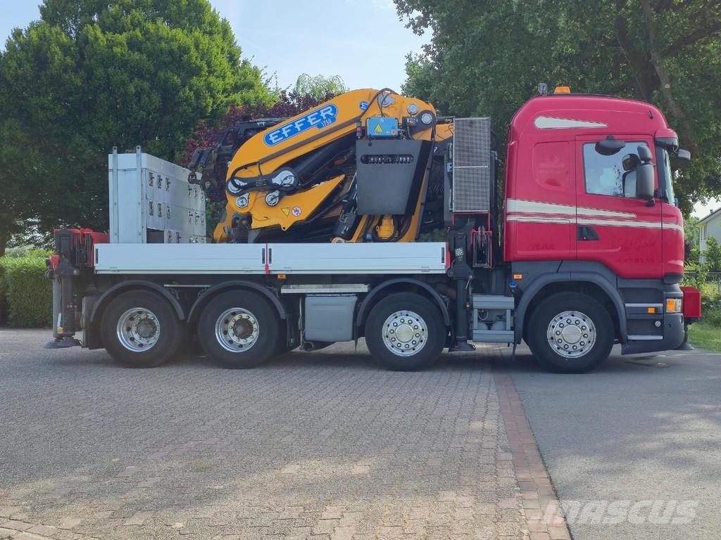 Scania R490 EFFER 175TM.FLYJIB/WINCH!!44METER LONGARM!!EU Grúas todo terreno