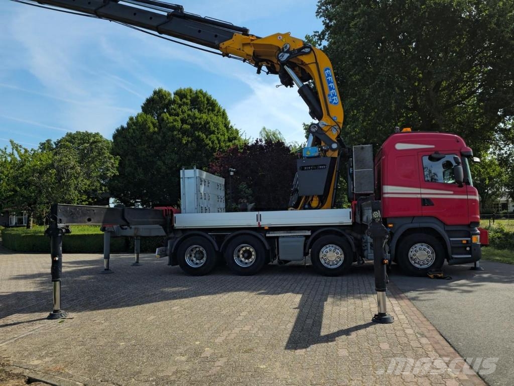 Scania R490 EFFER 175TM.FLYJIB/WINCH!!44METER LONGARM!!EU Kranen voor alle terreinen