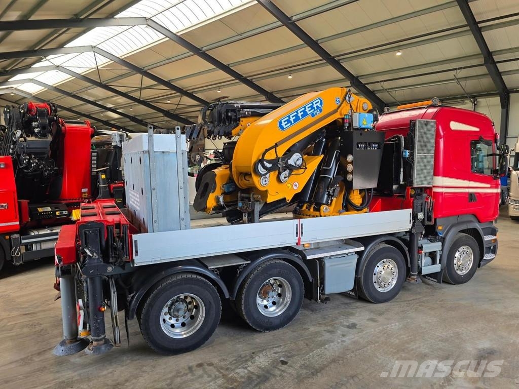 Scania R490 EFFER 175TM.FLYJIB/WINCH!!44METER LONGARM!!EU Kranen voor alle terreinen