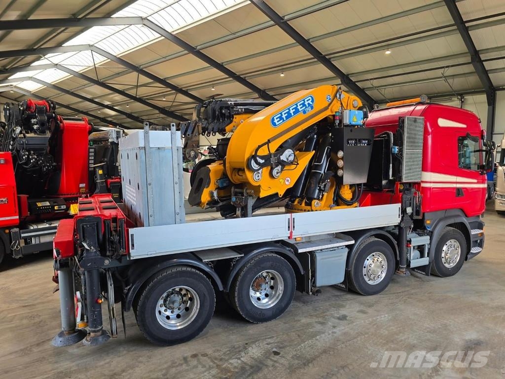 Scania R490 EFFER 175TM.FLYJIB/WINCH!!44METER LONGARM!!EU Grúas todo terreno