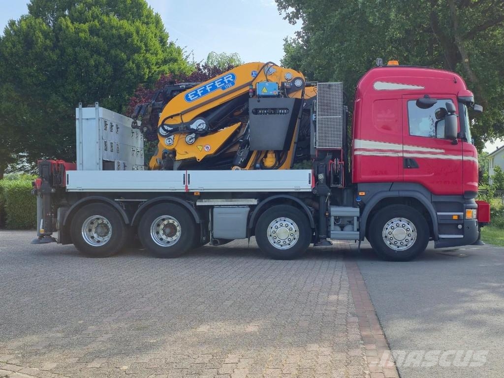 Scania R490 EFFER 175TM.FLYJIB/WINCH!!44METER LONGARM!!EU Kranen voor alle terreinen
