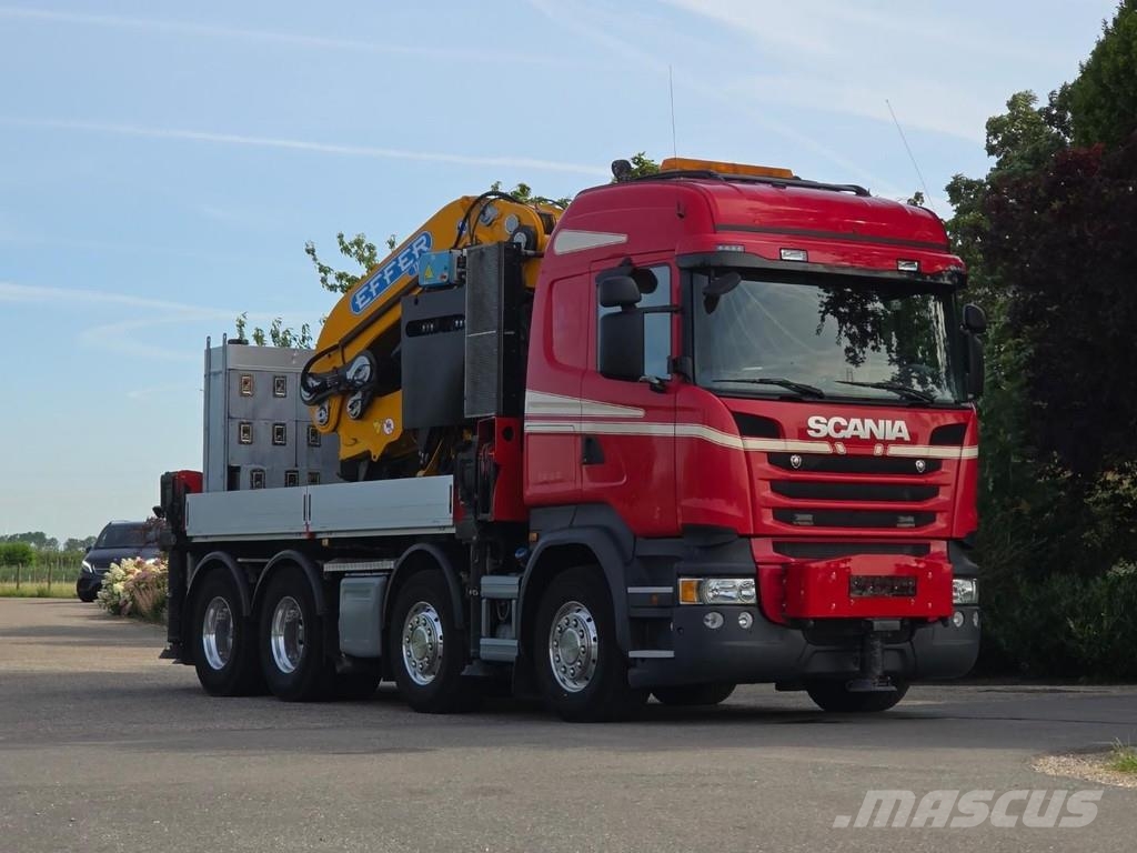 Scania R490 EFFER 175TM.FLYJIB/WINCH!!44METER LONGARM!!EU Kranen voor alle terreinen