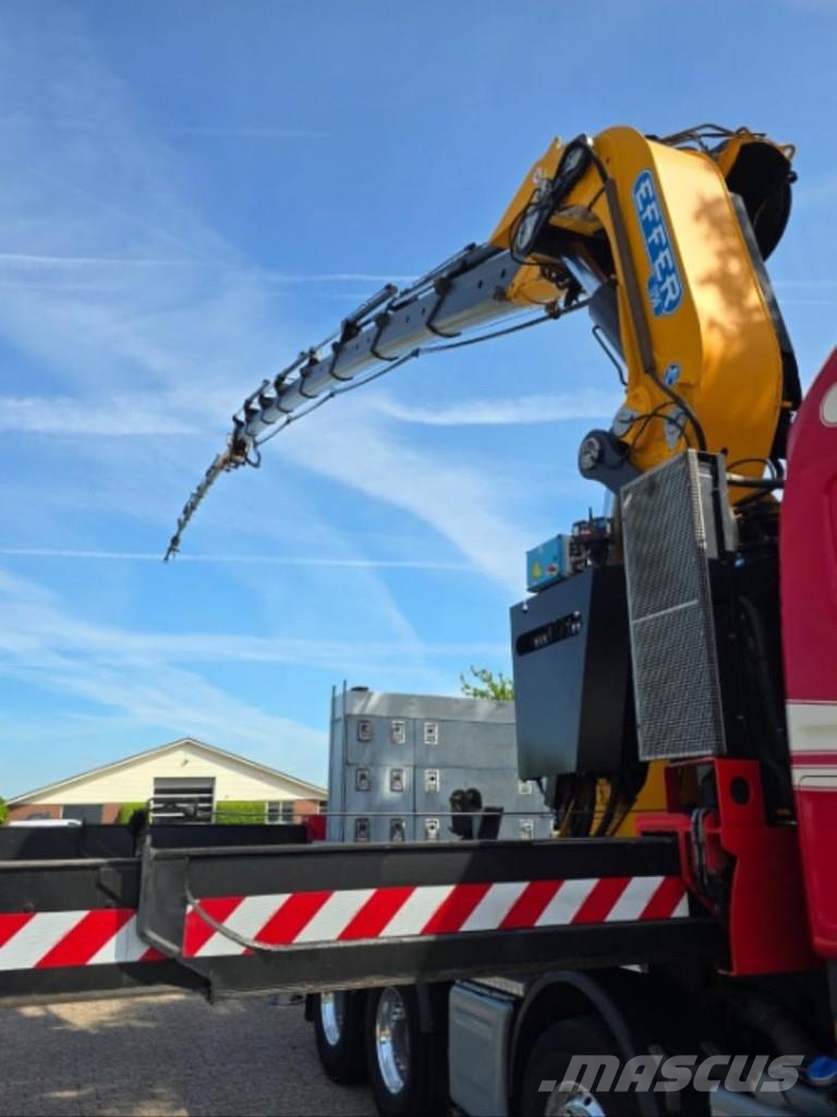 Scania R490 EFFER 175TM.FLYJIB/WINCH!!44METER LONGARM!!EU Kranen voor alle terreinen