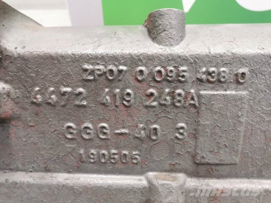 Volvo EW 160B {ZF AP-B755 rear case axle 軸