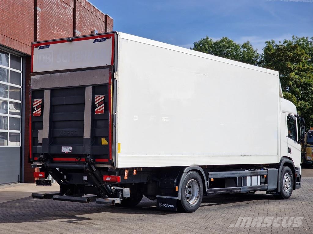 Scania P280 4x2 - Box with sidedoors - Loadlift - Full ai Bakwagens met gesloten opbouw
