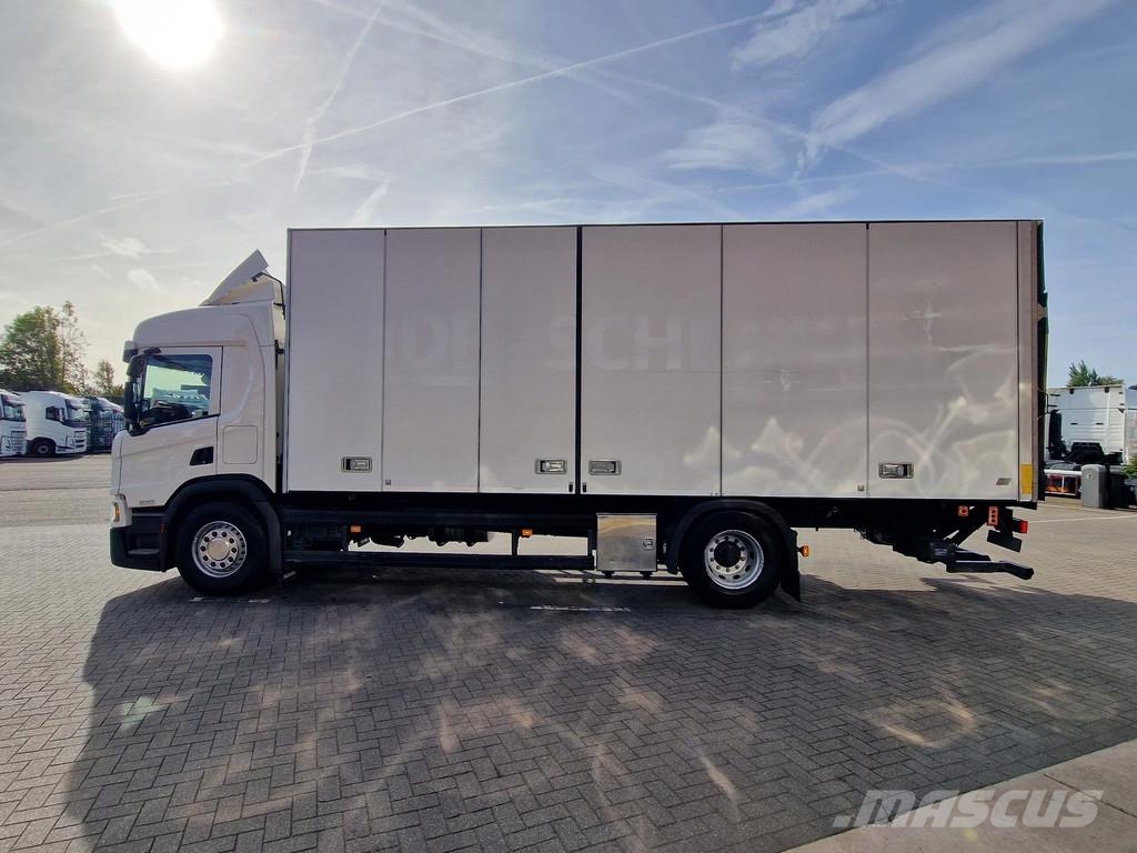 Scania P280 4x2 - Box with sidedoors - Loadlift - Full ai Bakwagens met gesloten opbouw