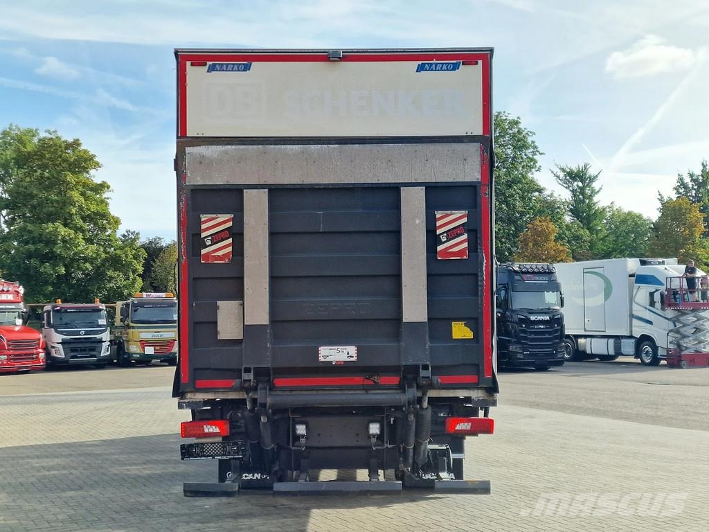 Scania P280 4x2 - Box with sidedoors - Loadlift - Full ai Bakwagens met gesloten opbouw