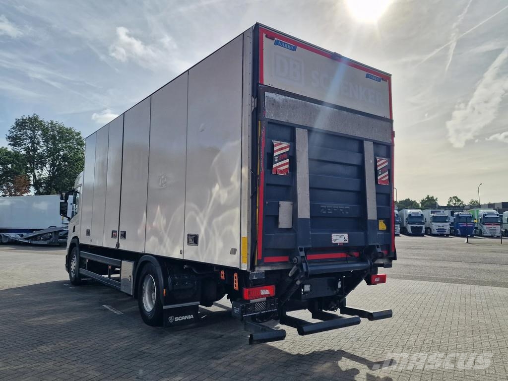 Scania P280 4x2 - Box with sidedoors - Loadlift - Full ai Bakwagens met gesloten opbouw