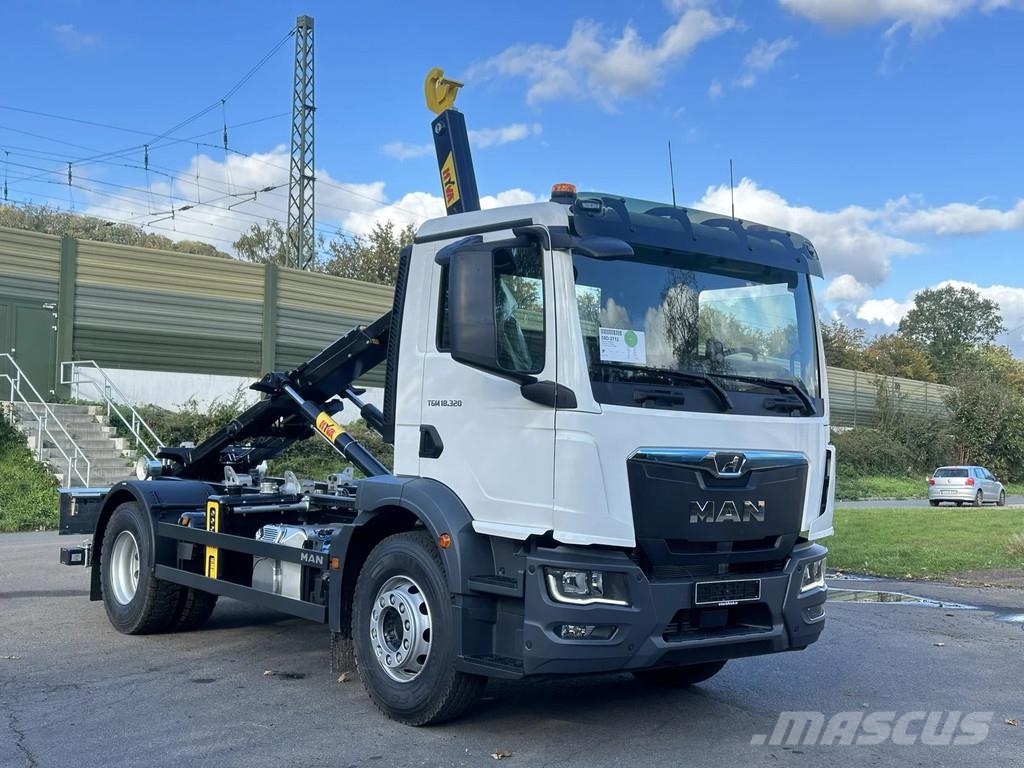 MAN TGM 18.320 MAN TGM 18.320 4x2 Euro 6e Hyva 12-45 Koukkulava kuorma-autot
