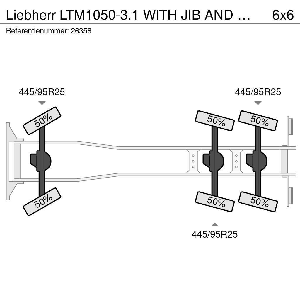 Liebherr LTM1050-3.1 WITH JIB AND VARIOBASE Mobiilinosturit
