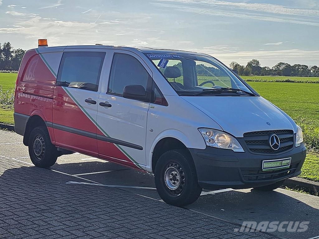 Mercedes-Benz Vito 116 L2 dubbele cabine 4x4 ac automaat standka Panel vans