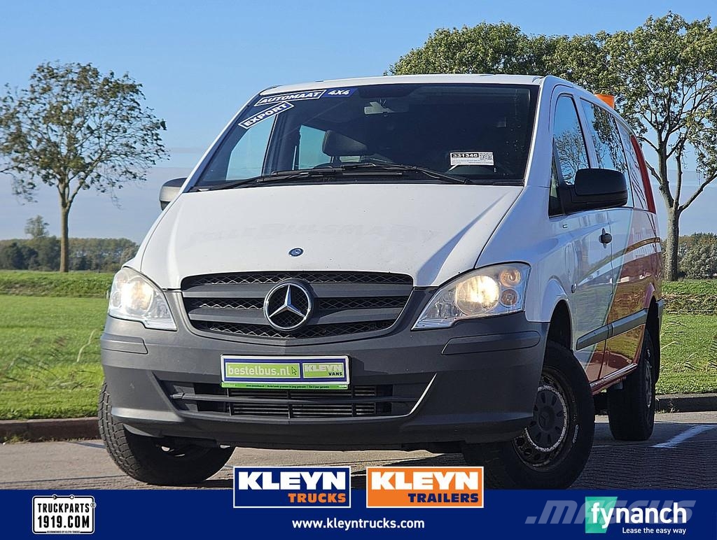 Mercedes-Benz Vito 116 L2 dubbele cabine 4x4 ac automaat standka Panel vans