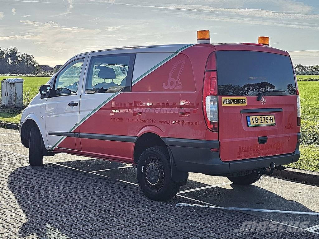 Mercedes-Benz Vito 116 L2 dubbele cabine 4x4 ac automaat standka Panel vans