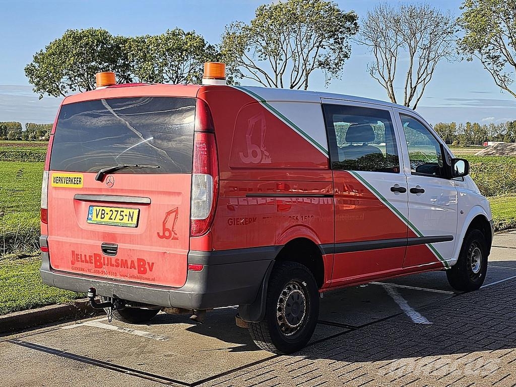 Mercedes-Benz Vito 116 L2 dubbele cabine 4x4 ac automaat standka Panel vans