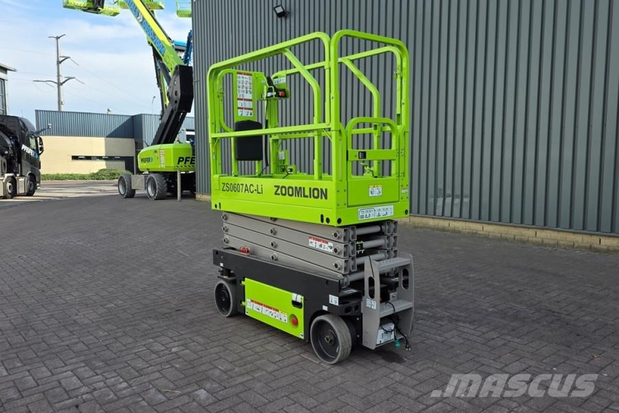 Zoomlion ZS0607AC Li Unused, Valid Inspection, 7.80m Workin Nůžková zvedací plošina