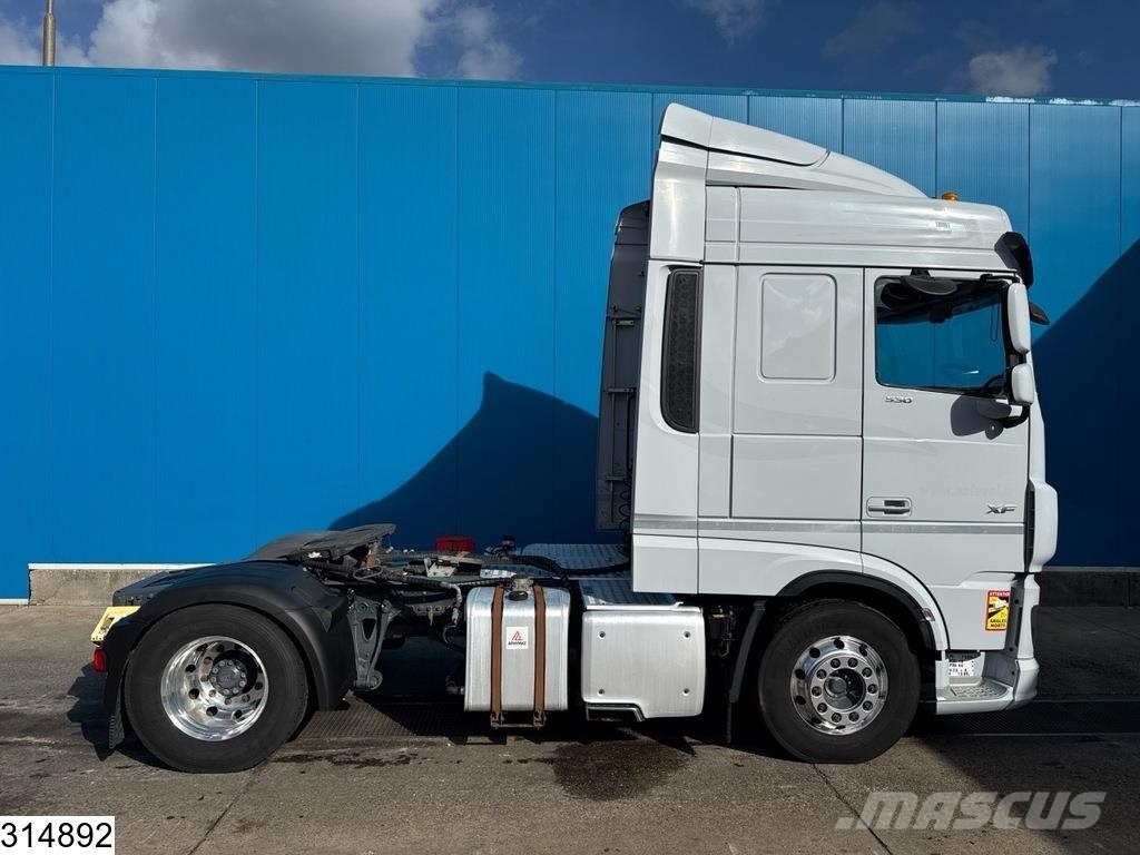 DAF XF 530 EURO 6D, Retarder, Hydrauliek, Standairco Sattelzugmaschinen