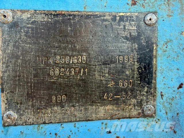 Obermann HABERMANN HPK 250/630 dradge pump Drapáky