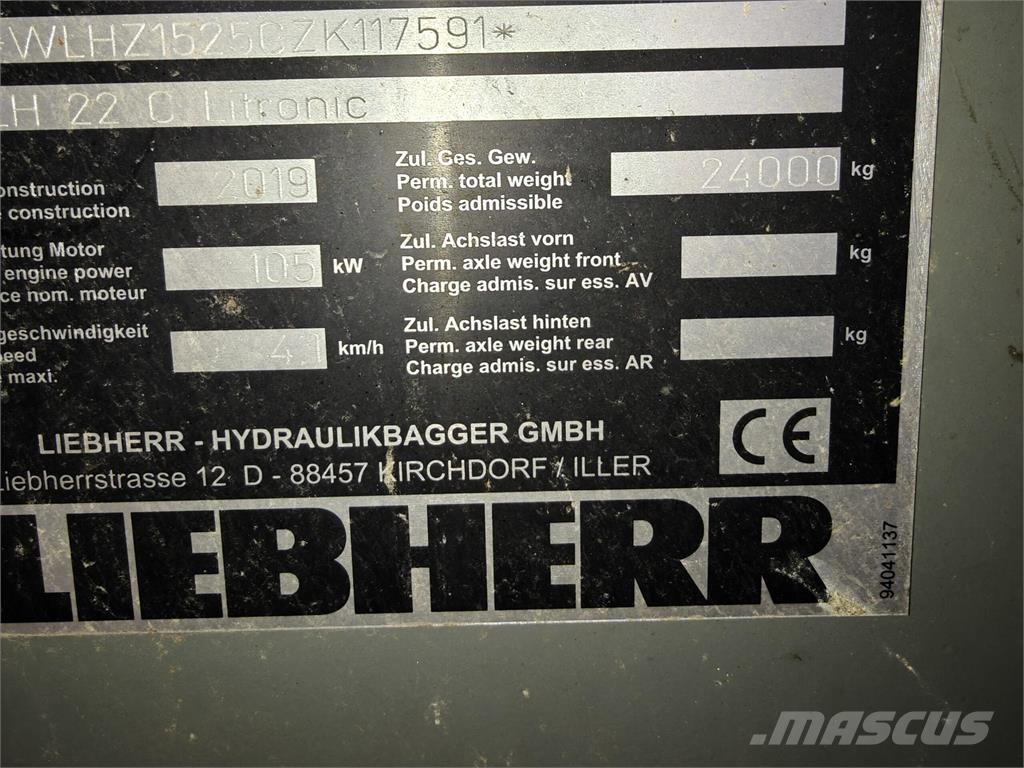Liebherr LH 22 C Litronic Crawler excavators