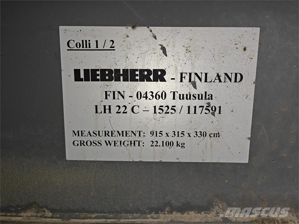 Liebherr LH 22 C Litronic Crawler excavators