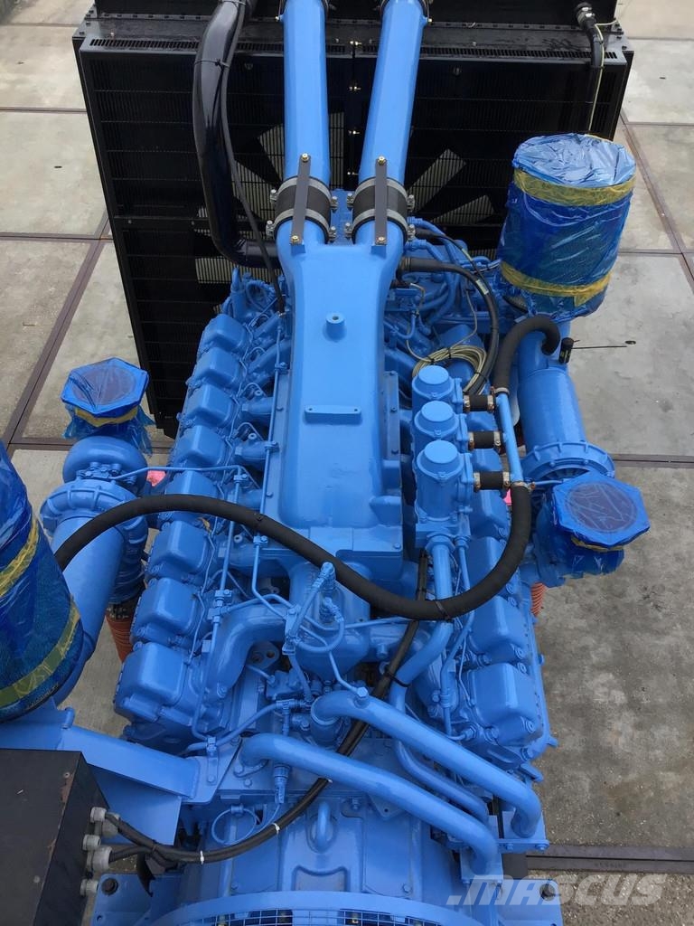 MTU 16V2000 GENERATOR 787KVA USED Dīzeļģeneratori
