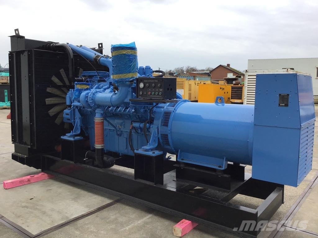 MTU 16V2000 GENERATOR 787KVA USED Dīzeļģeneratori