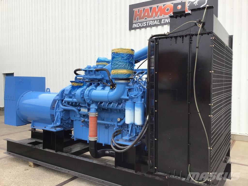 MTU 16V2000 GENERATOR 787KVA USED Dīzeļģeneratori