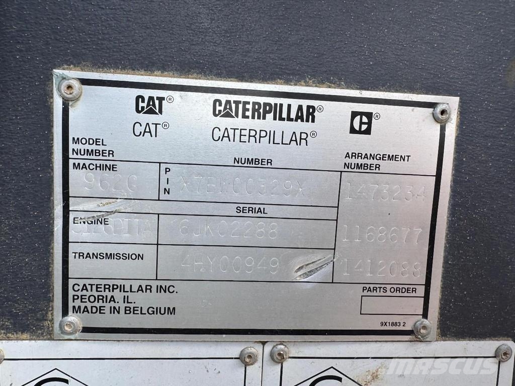 CAT 962G *ELECTRONIC PROBLEM* لوادر بعجل