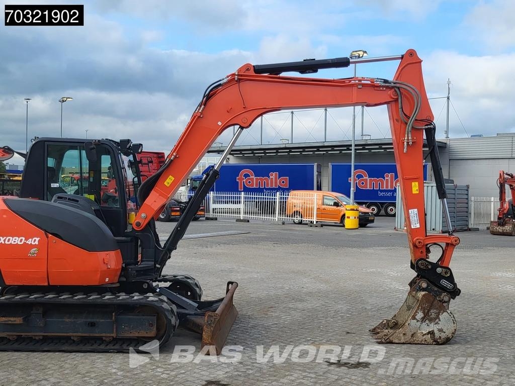 Kubota KX080-4 Minikaivukoneet < 7t