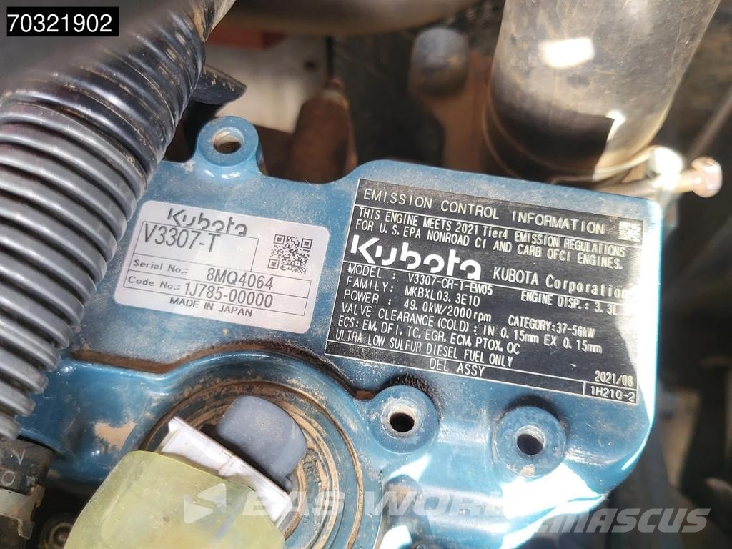 Kubota KX080-4 A/C Mini kotrók < 7t