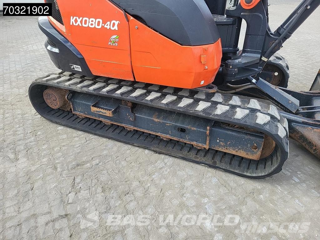 Kubota KX080-4 A/C Mini kotrók < 7t