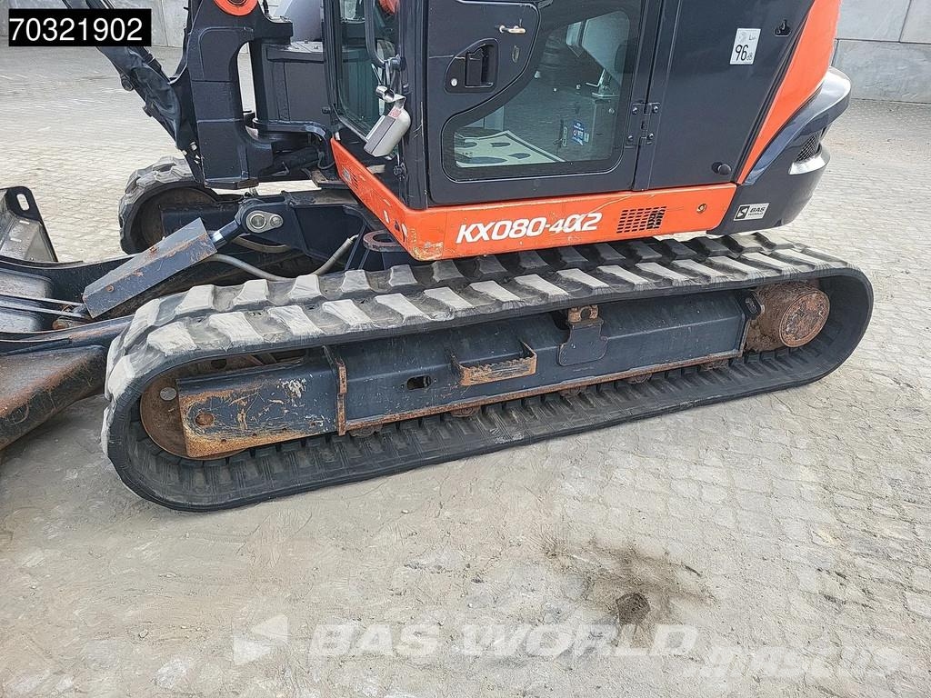 Kubota KX080-4 A/C Mini kotrók < 7t