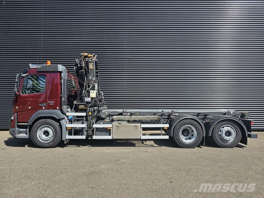 Volvo FMX 330 6x2*4 / HIAB CRANE KRAN / CONTAINER SYSTEM Camiones grúa